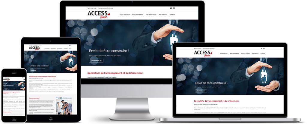 Nouveau site accesfoncier image